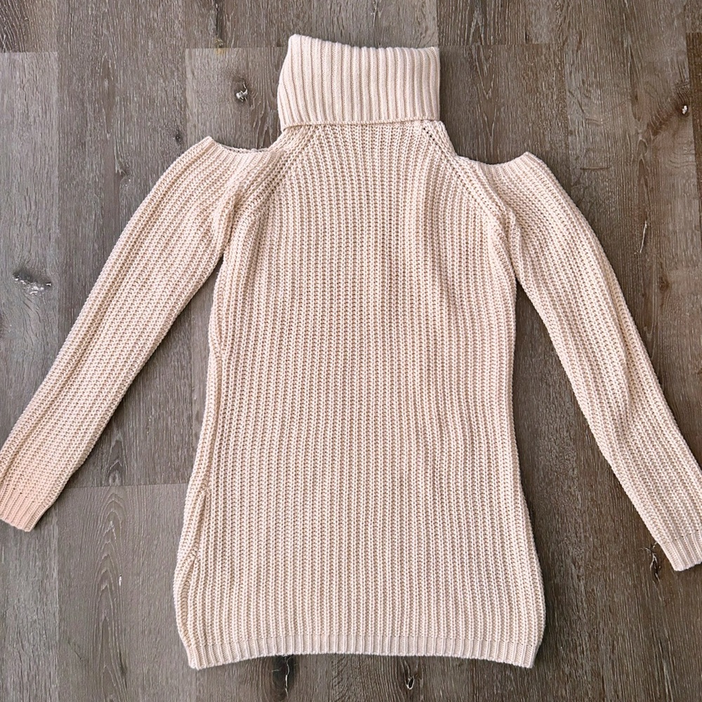 Knitted Sweater Dress - Elan (Size L)